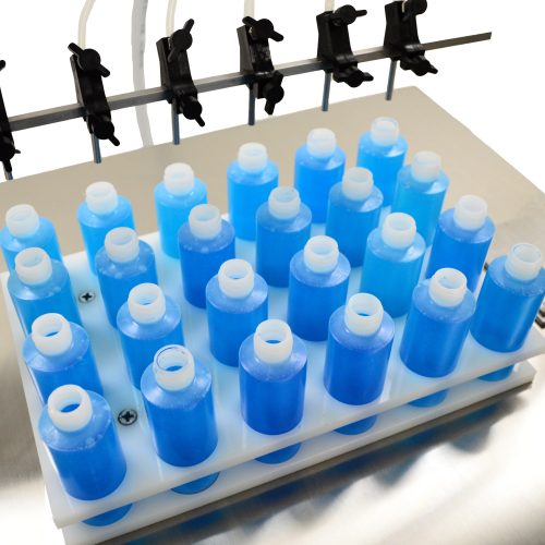 Accutek Mini-Pinch Filler System Bottles