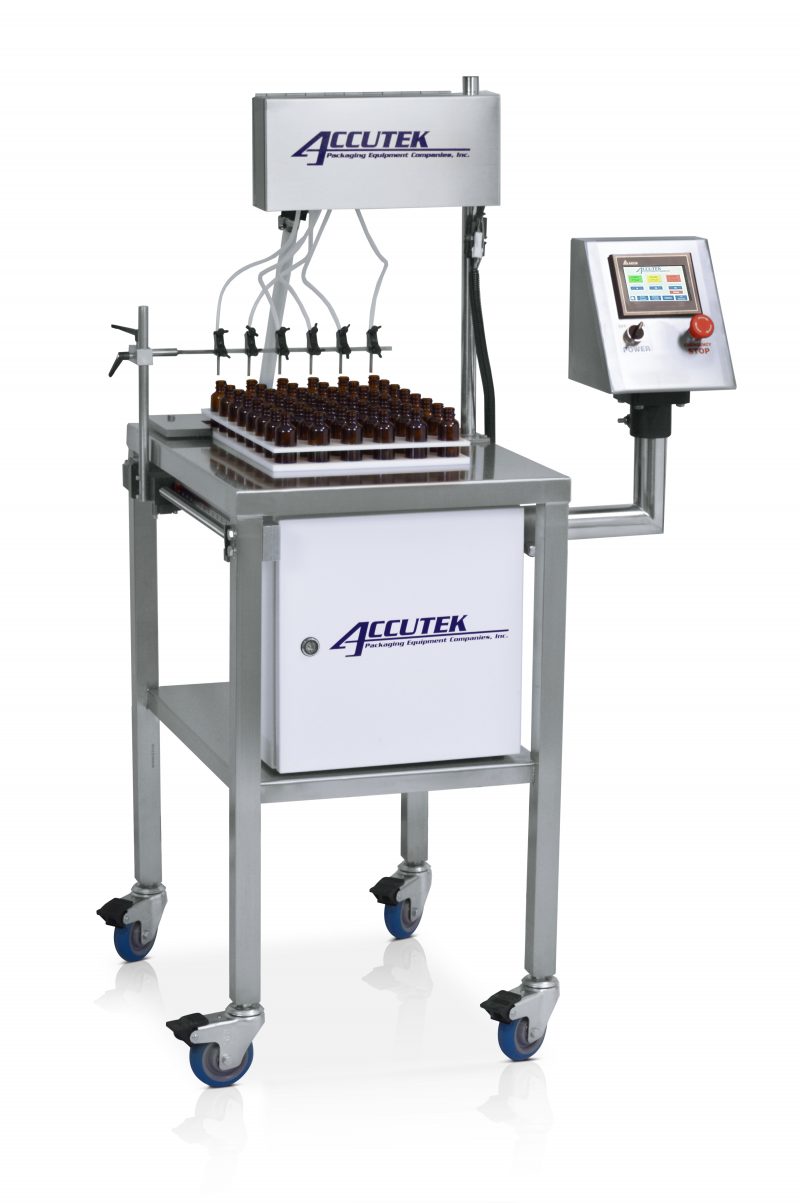 Automatic Indexing Mini Pinch Timed-flow Volumetric Filling Machines