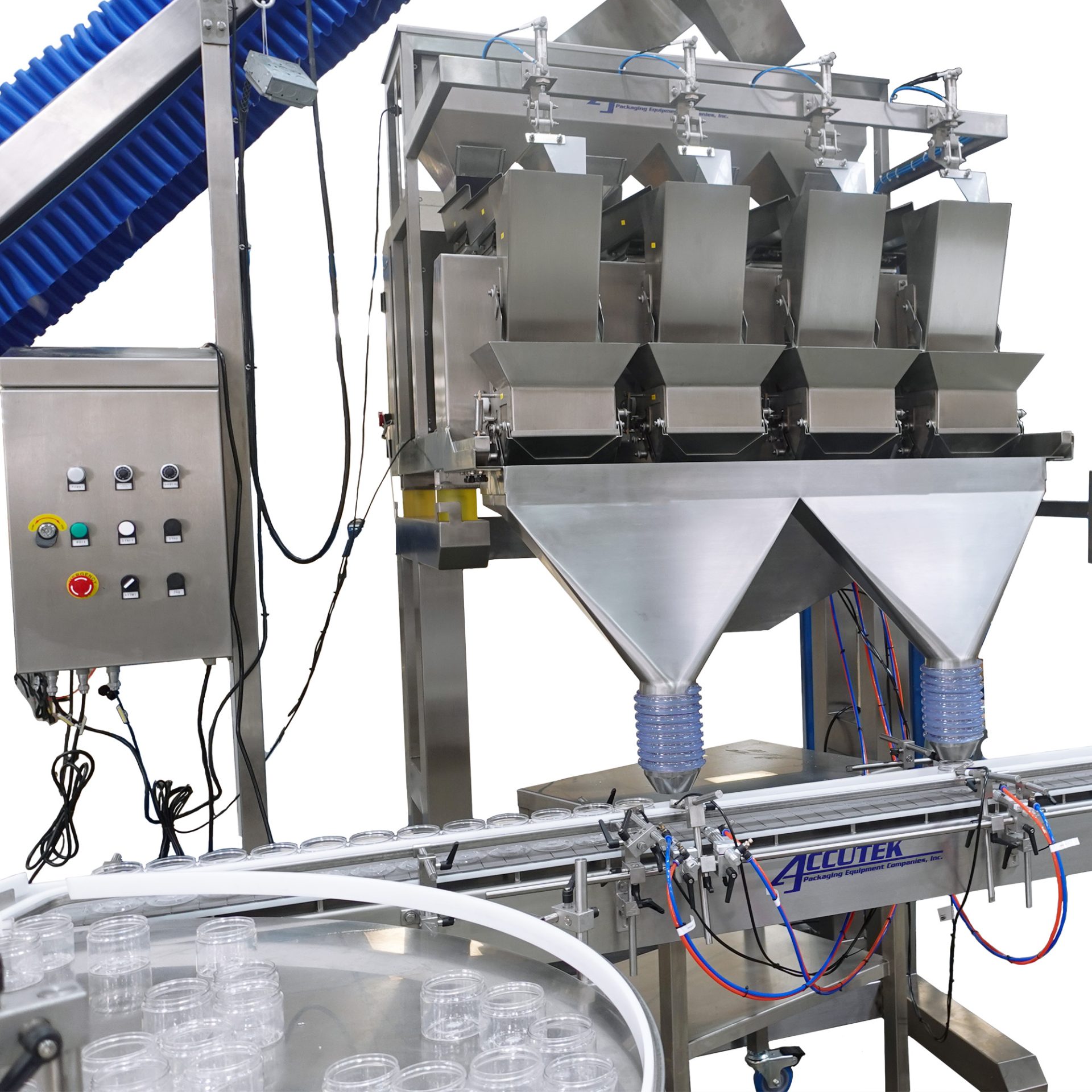 Vibratory Weigh Filler - Accutek Packaging Machinery