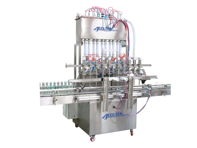 Automatic piston filling machine