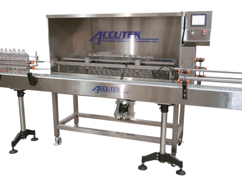 Automatic bottle rinser