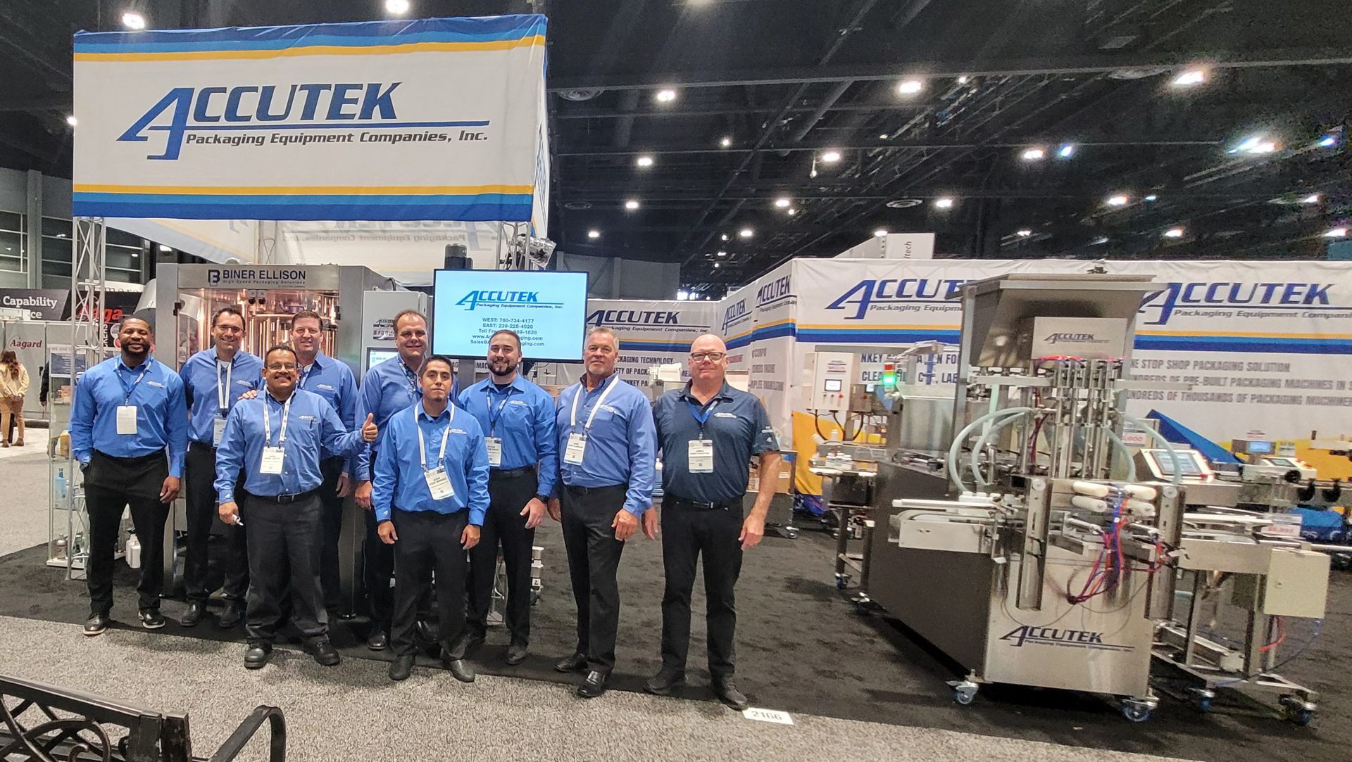 Visit Accutek At Pack Expo Las Vegas! Accutek Packaging Equipment