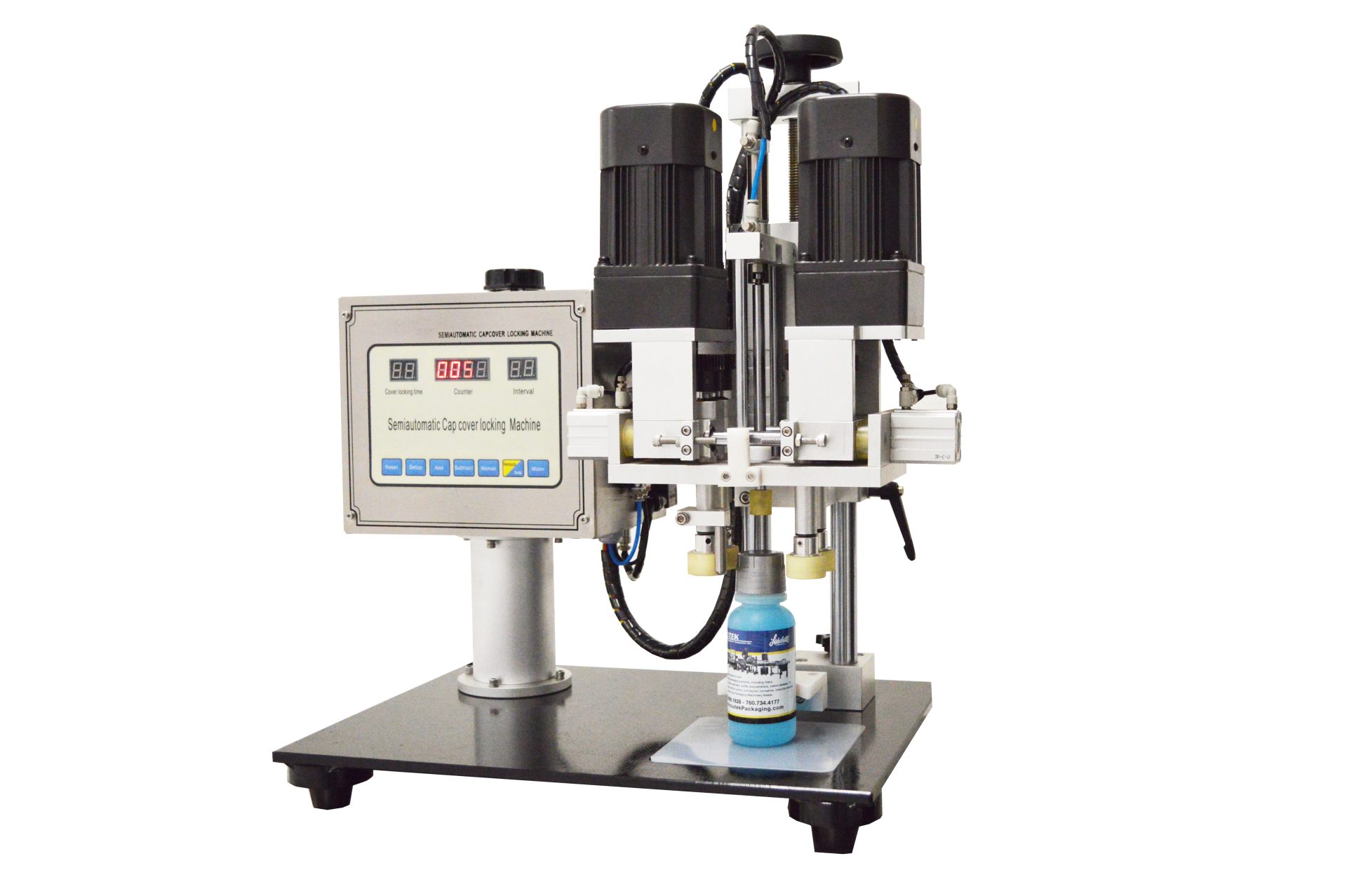 Tabletop Spindle Tightener - Accutek Packaging Machine Equipment