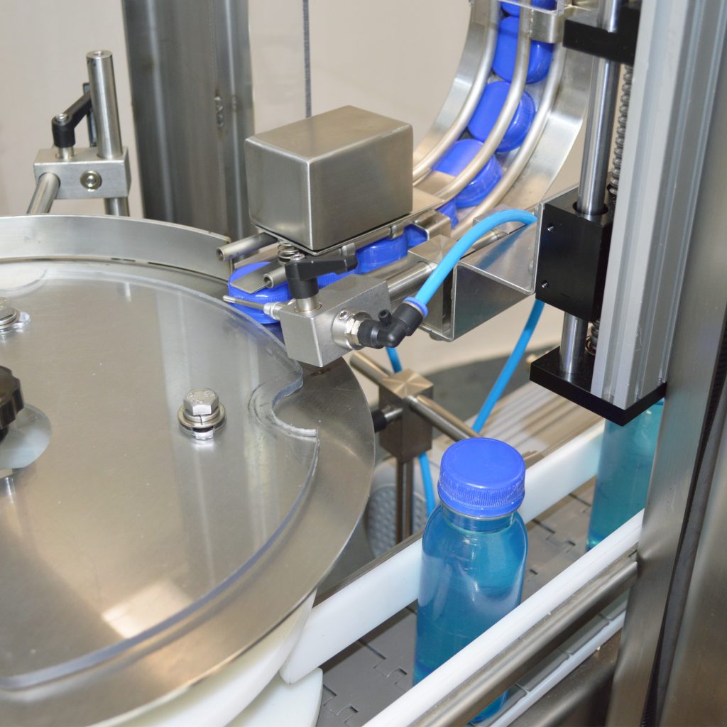 Servo Rotary Chuck Capper — Specification Sheet