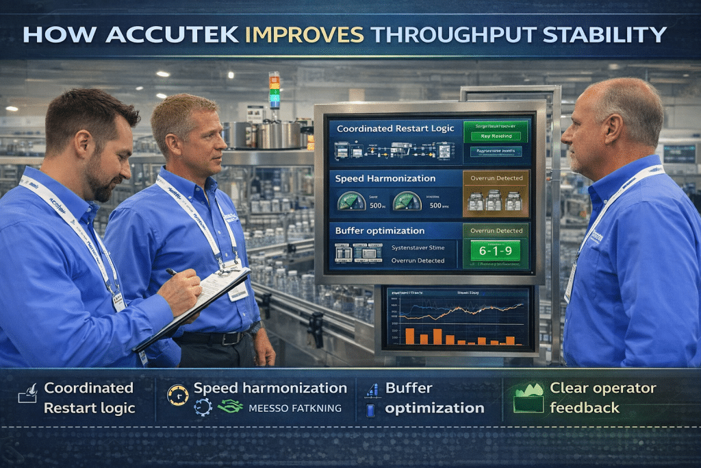 Accutek Engineers discuss throughput stability improvements