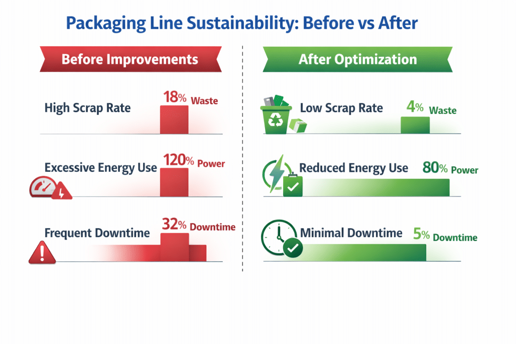 Before vs After infographic