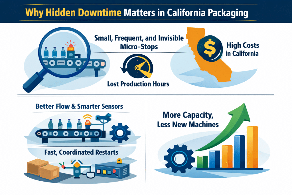 Why Hidden Downtime Matters in California Packaging