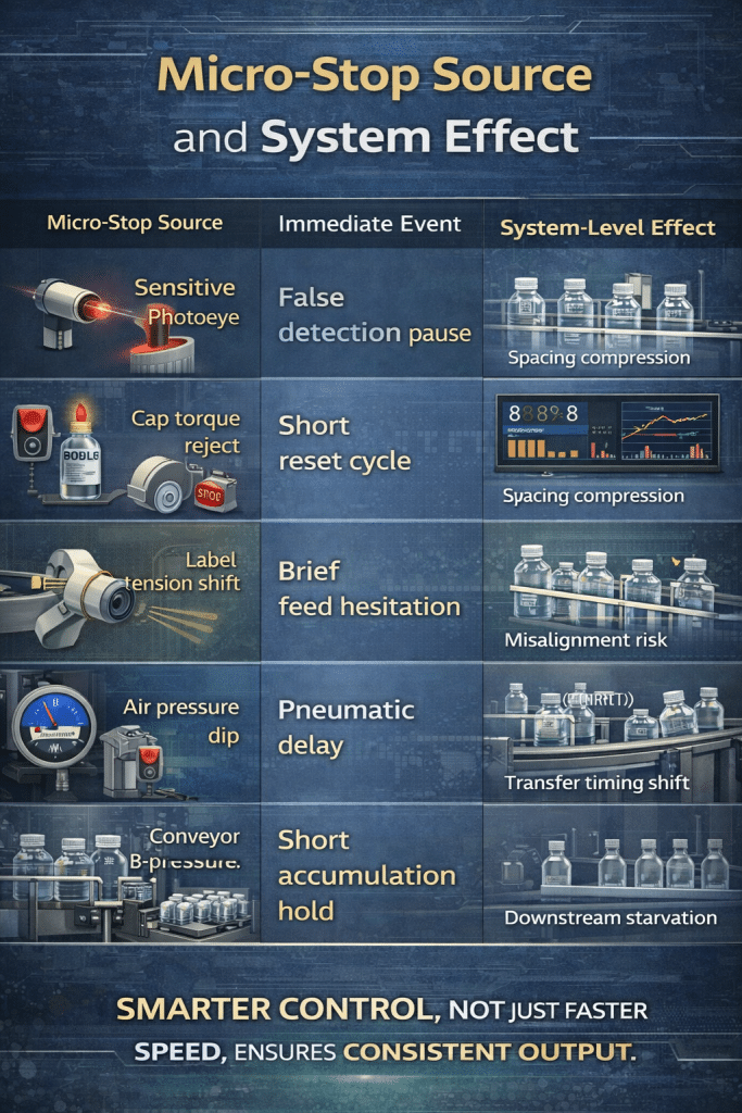 Micro-Stop Source and System Effect - Accutek Packaging Equipment Company, Inc.