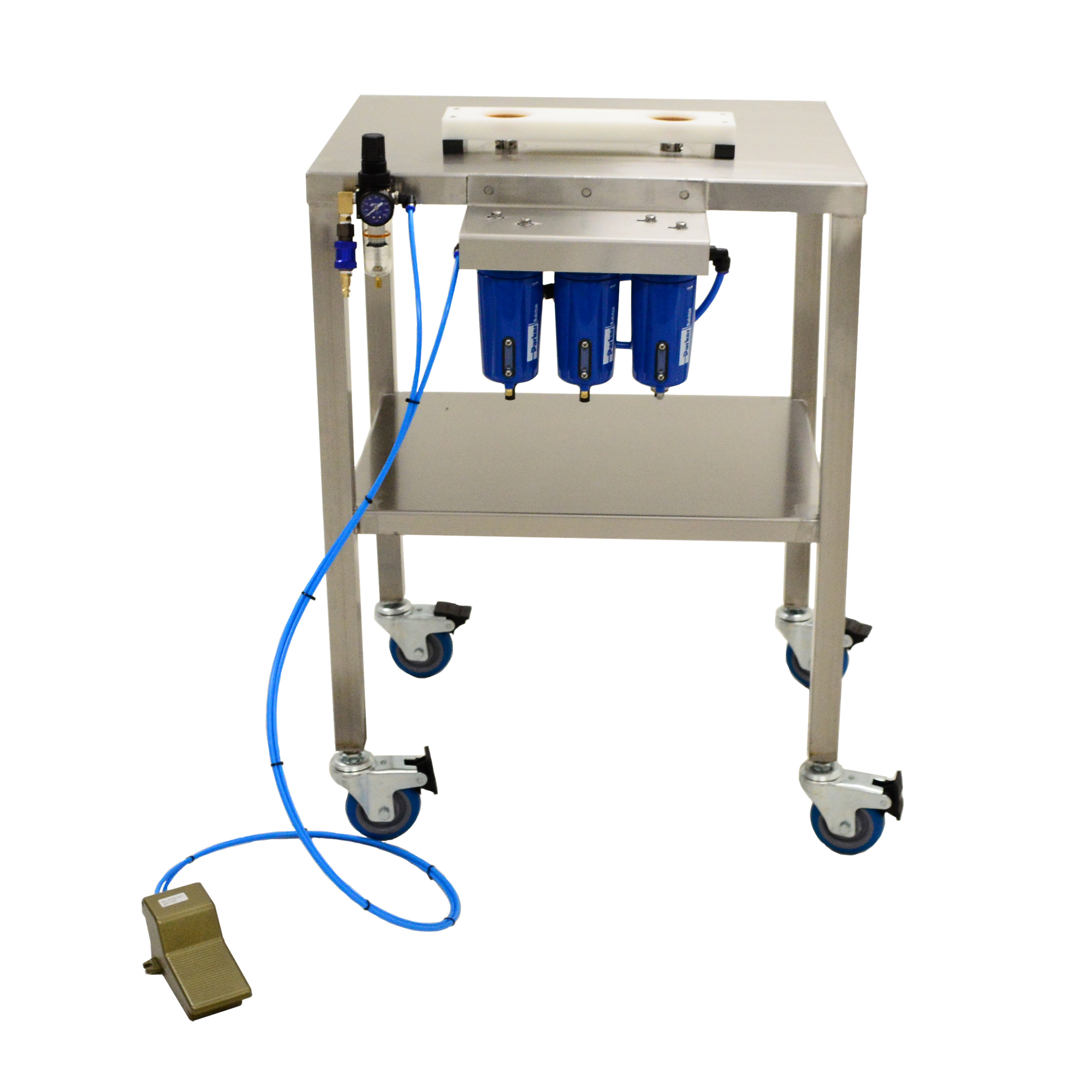 Table Top Semi Auto Bottle Cleaner - Bottle-Blower